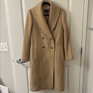 Club Monaco Elegant camel Double-Breasted Coat